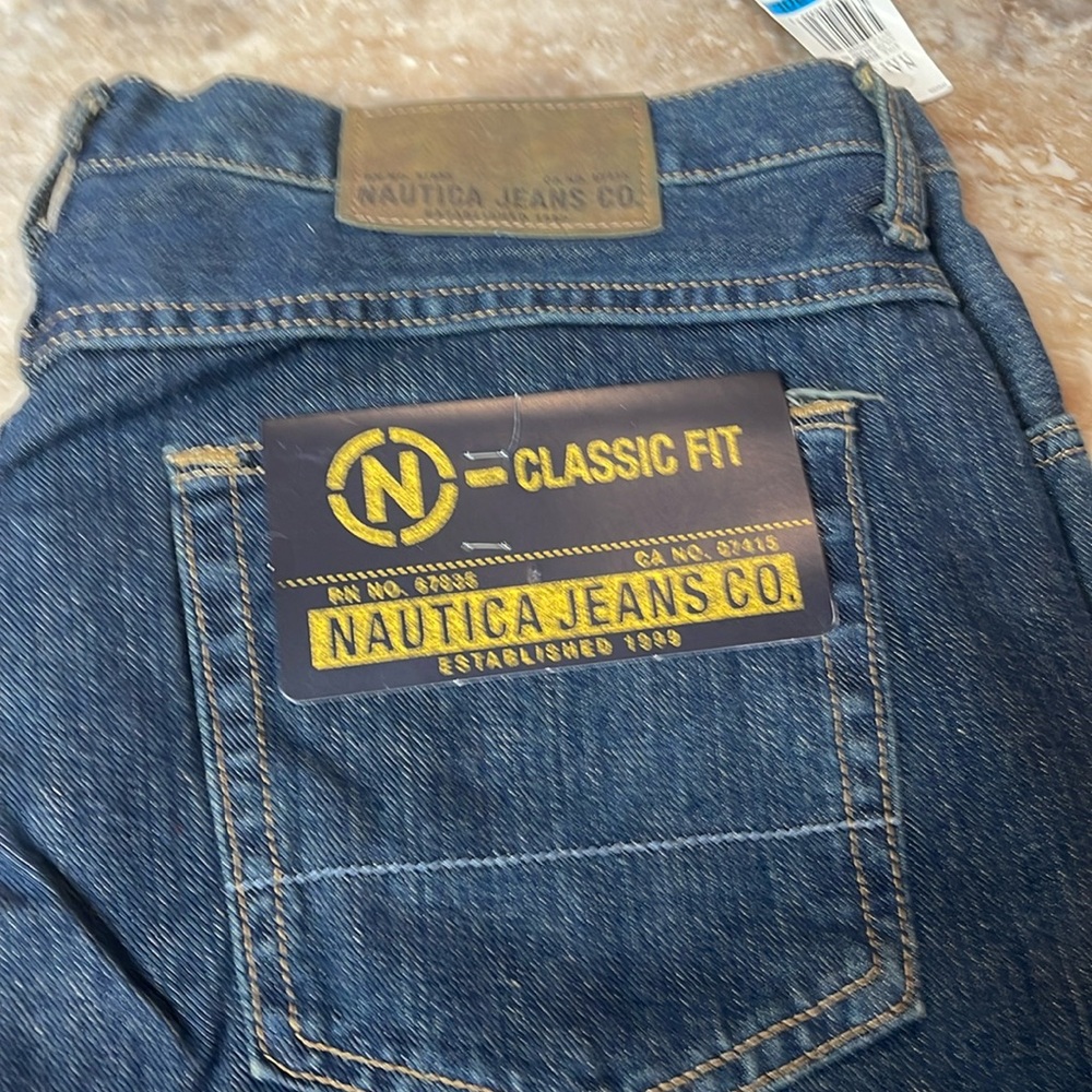 Men’s Nautical classic fit jeans. NWT,